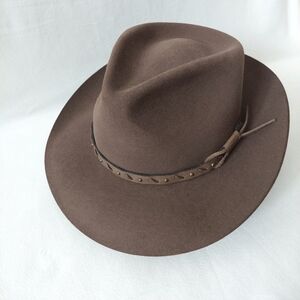 Stetson Cabela's Three Forks Hat—Size 7—Brown Fur Felt